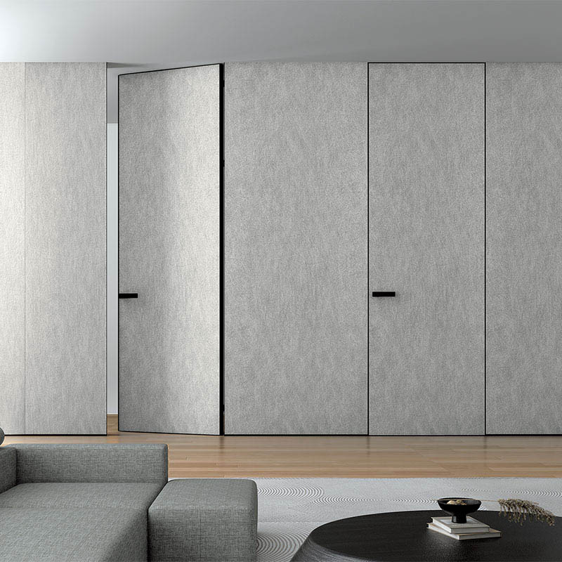 Frameless Wooden Bedroom Door